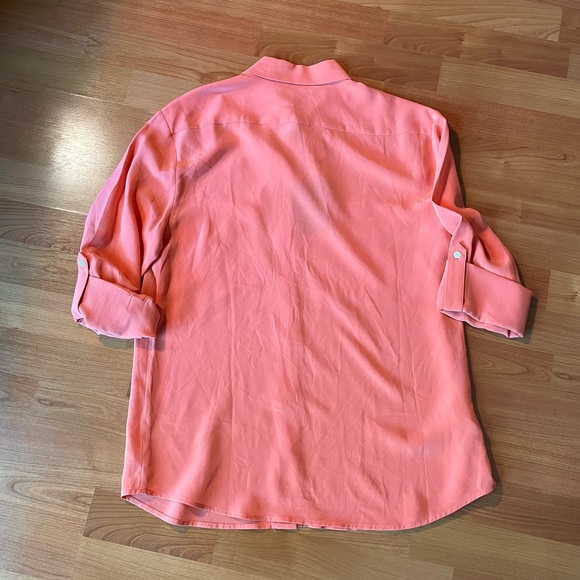 NWT Tommy Bahama June Silk Cargo Pocket Shirt - Picture 4 of 4